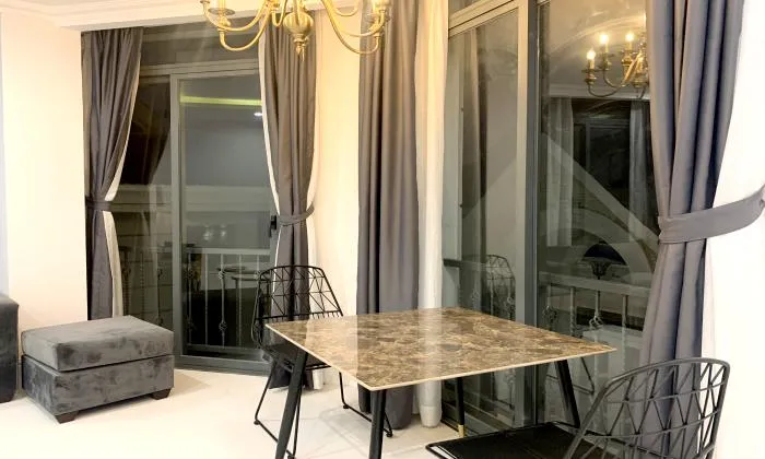 Amazing Furniture One Bedroom Apartment For Rent in Tran Nao Binh An HCM 50sqm 500 USD/month