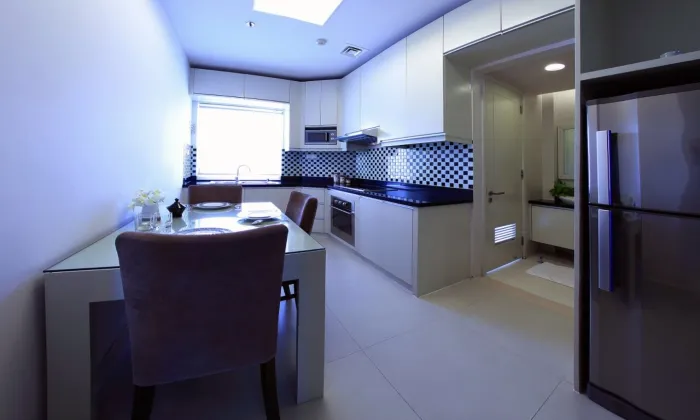 Nice Furniture One Bedroom Gleen Wood Serviced Apartment HCMC 50sqm 550 USD/month