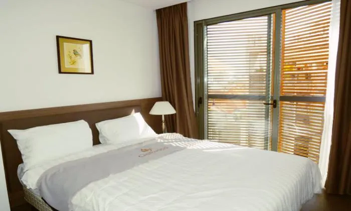 Two Bedrooms Glenwood Serviced Apartment, Thao Dien, District 2 HCMC 55sqm 650 USD/month