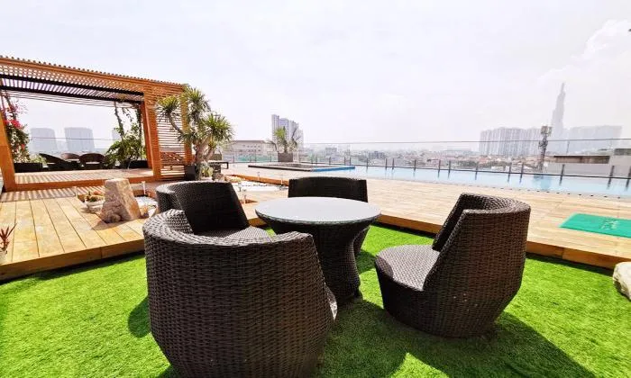 LA Rose Luxury Serviced Apartment For Rent in Thao Dien Ho Chi Minh City 105sqm 1,400 USD/month