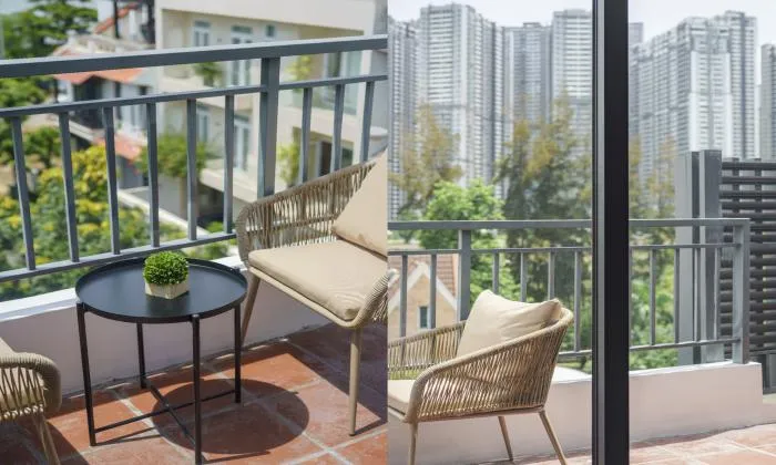 So Amazing One Bedroom Lam Villa Riverside Serviced Apartment HCM 45sqm 700 USD/month
