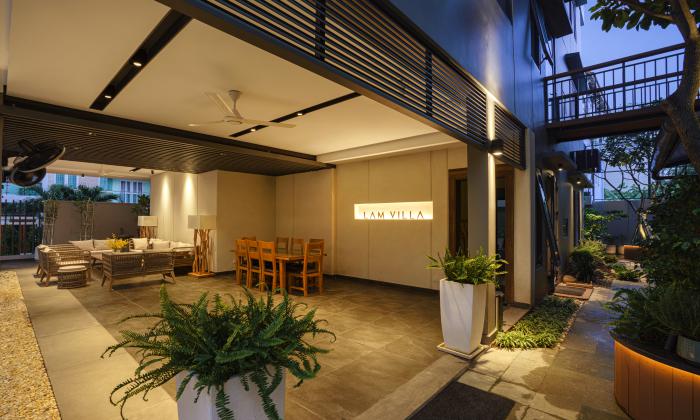 Two Bedroom Lam Villa Riverside Serviced Apartment For Rent Binh An HCMC