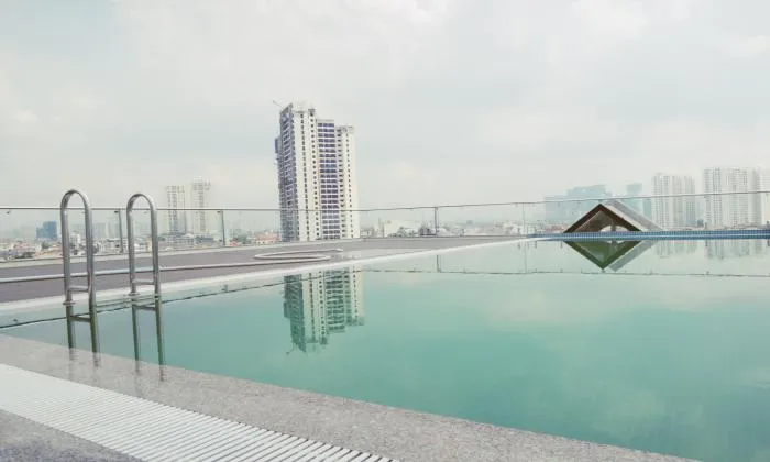Brand New Two Bedrooms Lily Serviced Apartment in District 2 HCMC 80sqm 950 USD/month