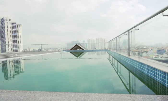 Brand New Two Bedrooms Lily Serviced Apartment in District 2 HCMC 80sqm 950 USD/month