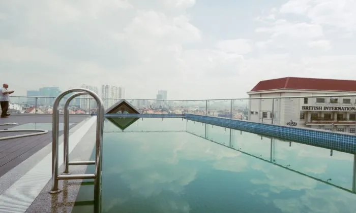 Brand New Two Bedrooms Lily Serviced Apartment in District 2 HCMC 80sqm 950 USD/month