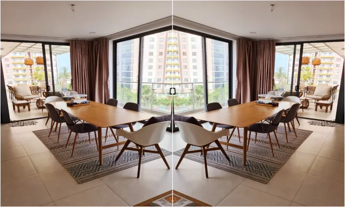 Basic Furniture Penthouse Moonlight Serviced Apartment For Rent in Thao Dien HCMC 200sqm 2,000 USD/month