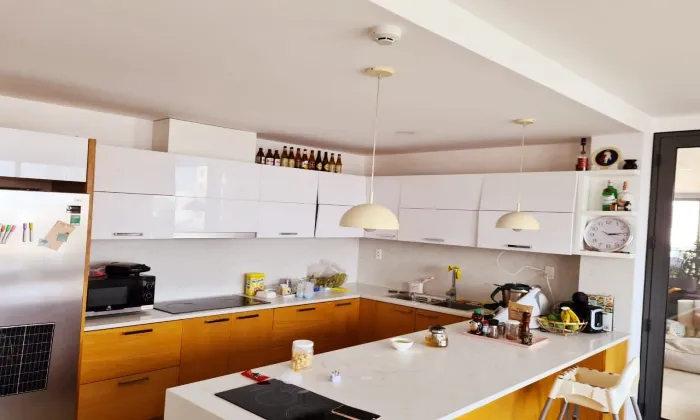Basic Furniture Penthouse Moonlight Serviced Apartment For Rent in Thao Dien HCMC 200sqm 2,000 USD/month