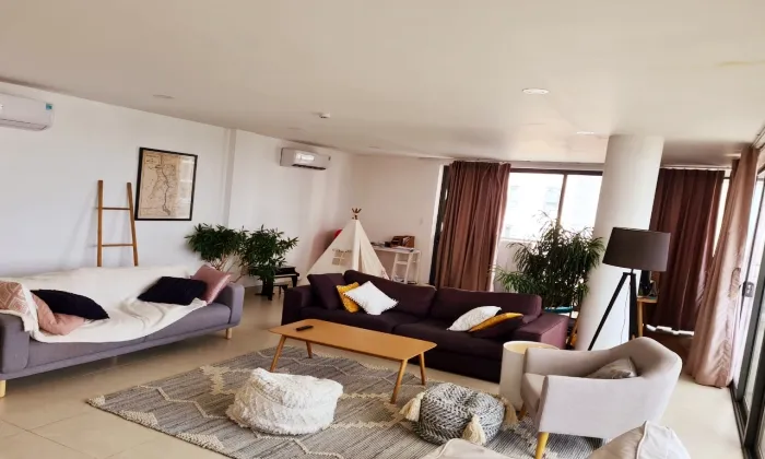 Basic Furniture Penthouse Moonlight Serviced Apartment For Rent in Thao Dien HCMC 200sqm 2,000 USD/month