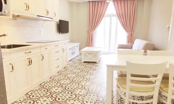 Nice Facilities Two Bedroom Rose Apartment For Lease in Thao Dien HCMC 70sqm 900 USD/month