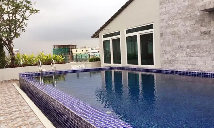 Nice Facilities Two Bedroom Rose Apartment For Lease in Thao Dien HCMC 70sqm 900 USD/month