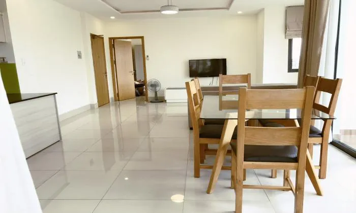 Spacious Balcony Three Bedroom Rosewood Apartment Thao Dien 130sqm 1,300 USD/month