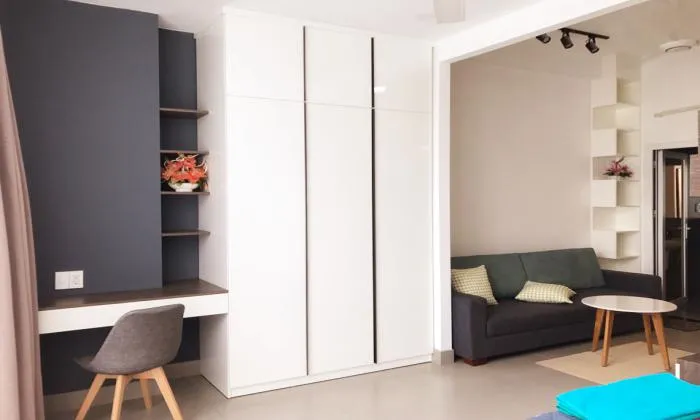 Very Modern One Bedroom Serviced Apartment For Lease in Thao Dien HCM 40sqm 450 USD/month