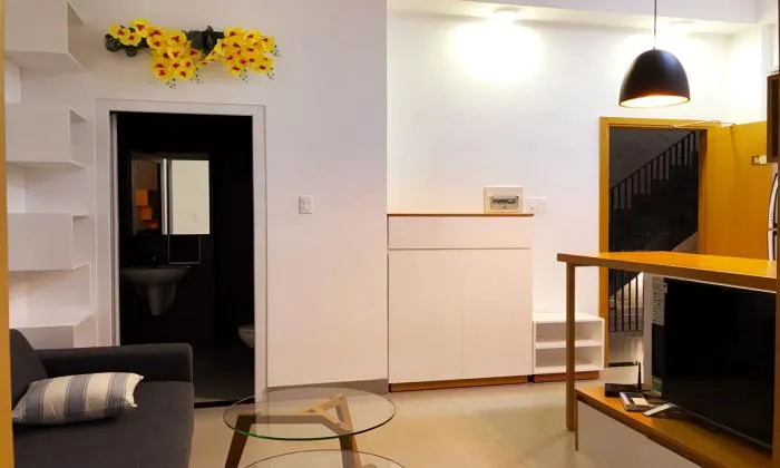 Fantastic Decoration Of One Bedroom Serviced Apartment in Thao Dien HCM 40sqm 550 USD/month
