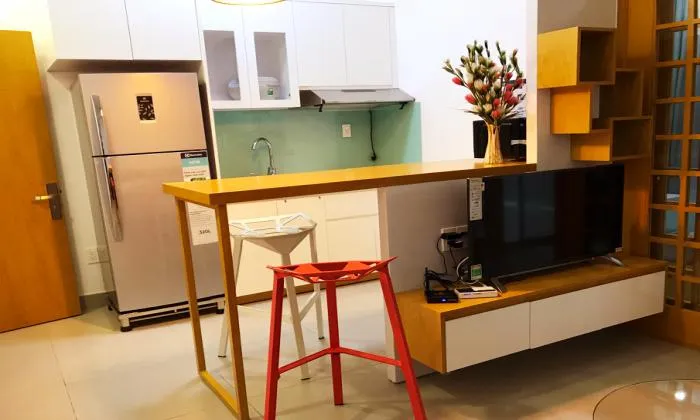 Fantastic Decoration Of One Bedroom Serviced Apartment in Thao Dien HCM 40sqm 550 USD/month