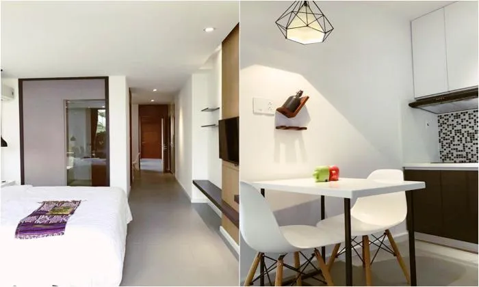Modern Sanchu Home One Bedroom Apartment In Thao Dien District 2 HCMC 45sqm 570 USD/month