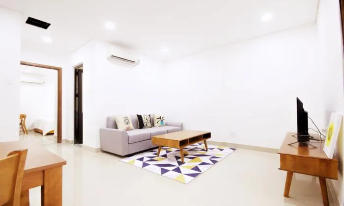 Natural Light Two Bedroom Apartment For Rent in Thao Dien District HCMC 70sqm 600 USD/month