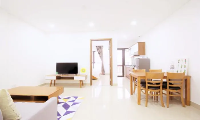 Natural Light Two Bedroom Apartment For Rent in Thao Dien District HCMC 70sqm 600 USD/month
