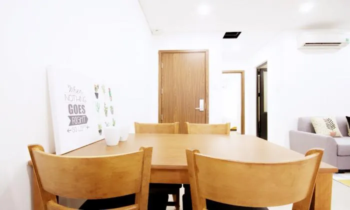 Natural Light Two Bedroom Apartment For Rent in Thao Dien District HCMC 70sqm 600 USD/month