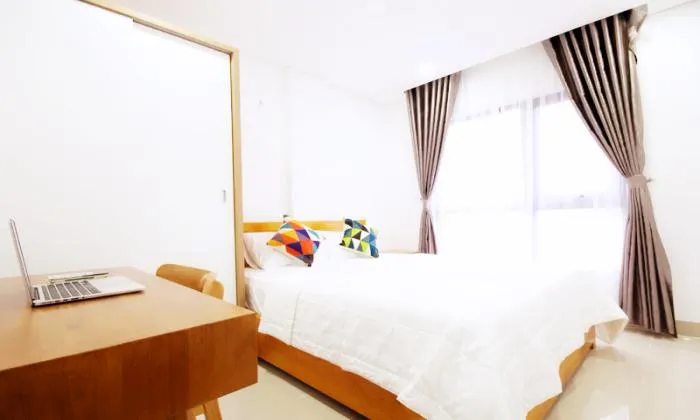 Natural Light Two Bedroom Apartment For Rent in Thao Dien District HCMC 70sqm 600 USD/month