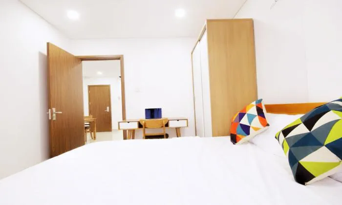Natural Light Two Bedroom Apartment For Rent in Thao Dien District HCMC 70sqm 600 USD/month