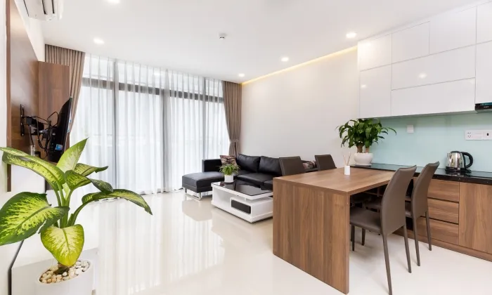 Two Bedroom THT Serviced Apartment For Rent in 215 Nguyen Van Huong Thao Dien Thu Duc city 80sqm 850 USD/month