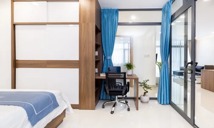 Two Bedroom THT Serviced Apartment For Rent in 215 Nguyen Van Huong Thao Dien Thu Duc city 80sqm 850 USD/month