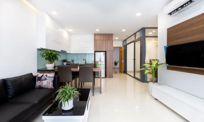 Two Bedroom THT Serviced Apartment For Rent in 215 Nguyen Van Huong Thao Dien Thu Duc city 80sqm 850 USD/month