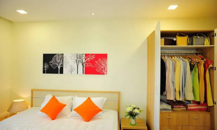 Luxury New Two Bedrooms Serviced Apartment in Thao Dien, Dist 2, HCMC 82sqm 800 USD/month