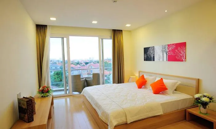 Luxury New Two Bedrooms Serviced Apartment in Thao Dien, Dist 2, HCMC 82sqm 800 USD/month