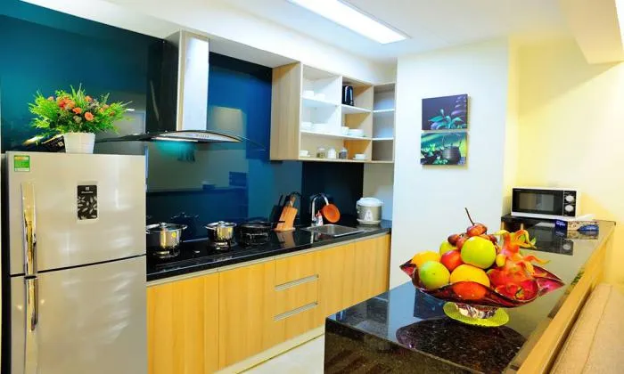 Luxury New Two Bedrooms Serviced Apartment in Thao Dien, Dist 2, HCMC 82sqm 800 USD/month