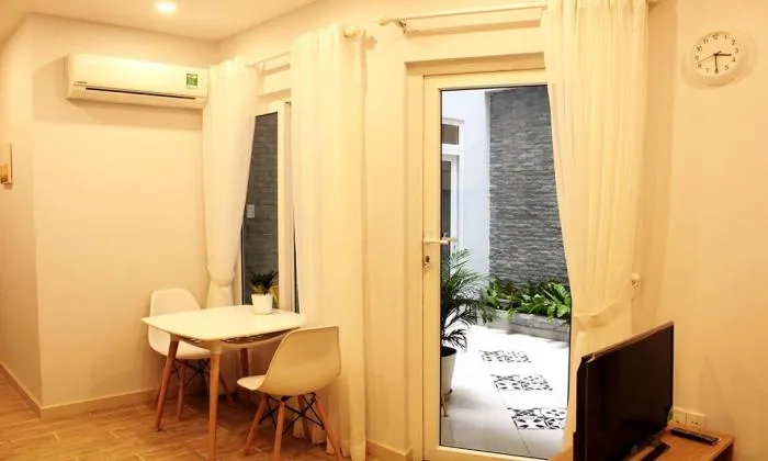 Cute Garden One Bedroom Serviced Apartment in District 3 HCM City 55sqm 700 USD/month