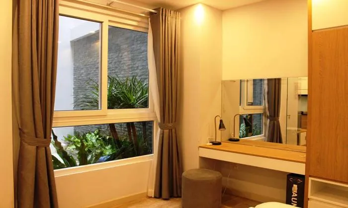 Cute Garden One Bedroom Serviced Apartment in District 3 HCM City 55sqm 700 USD/month