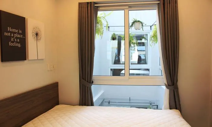 Cute Garden One Bedroom Serviced Apartment in District 3 HCM City 55sqm 700 USD/month