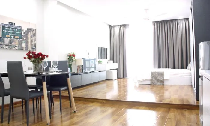 Luxury Studio Serviced Apartment For Rent in District 3, HCM City 40sqm 500 USD/month