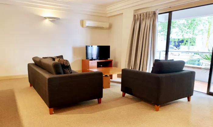 Gorgeous Balcony Two Bedroom Saigon Apartment For Rent District 3 HCMC 75sqm 1,000 USD/month