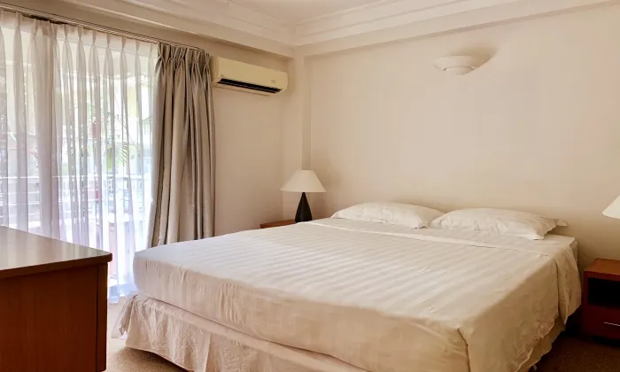 Gorgeous Balcony Two Bedroom Saigon Apartment For Rent District 3 HCMC 75sqm 1,000 USD/month