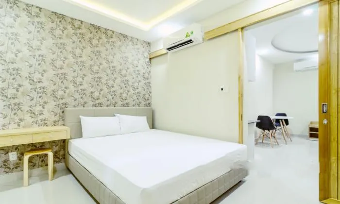 Good Rental For Private One Bedroom Serviced Apartment in District 3 HCM City 40sqm 650 USD/month
