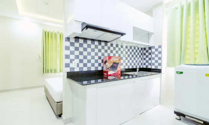 Good Rental For Private One Bedroom Serviced Apartment in District 3 HCM City 40sqm 650 USD/month