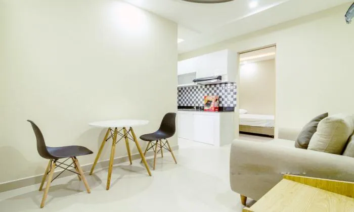 Nice Separate One Bedroom Serviced Apartment in District 3 Ho Chi Minh City 35sqm 650 USD/month