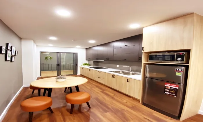 One Bedroom Serviced Apartment For Rent in Ky Dong Street District 3 Ho Chi Minh City 45sqm 650 USD/month