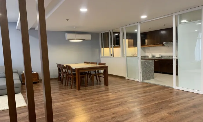 Spacious Clean and Modern Three Bedroom An Phu Plaza Serviced Apartment in District 3 HCMC 154sqm 2,200 USD/month