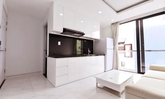 Scandinavian Style One Bedroom Apartment For Rent  in Nguyen Thong District 3 HCMC 40sqm 500 USD/month