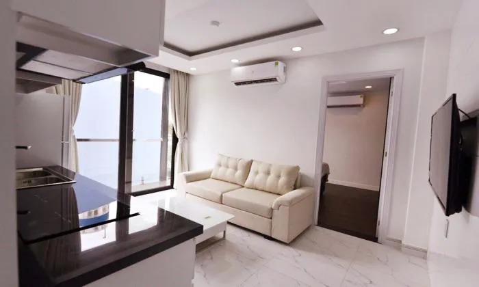 Scandinavian Style One Bedroom Apartment For Rent  in Nguyen Thong District 3 HCMC 40sqm 500 USD/month