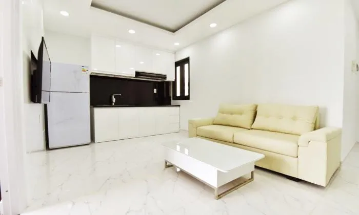 Scandinavian Style One Bedroom Apartment For Rent  in Nguyen Thong District 3 HCMC 40sqm 500 USD/month