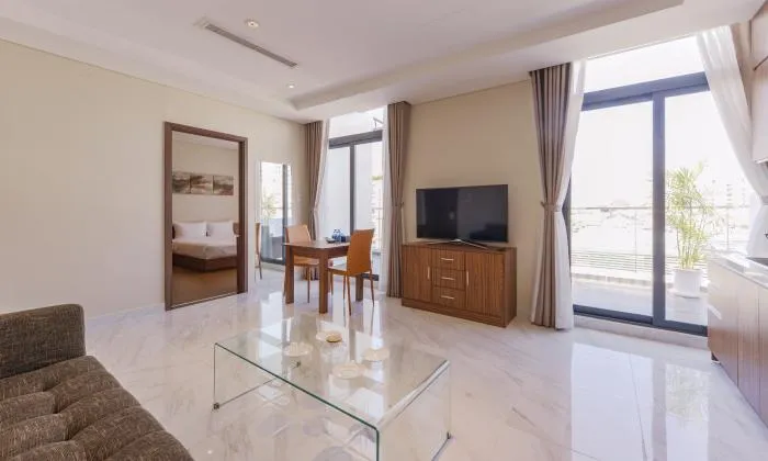 Spacious One Bedroom Apartment For Rent in Center District 3 Ho Chi Minh City 70sqm 1,500 USD/month