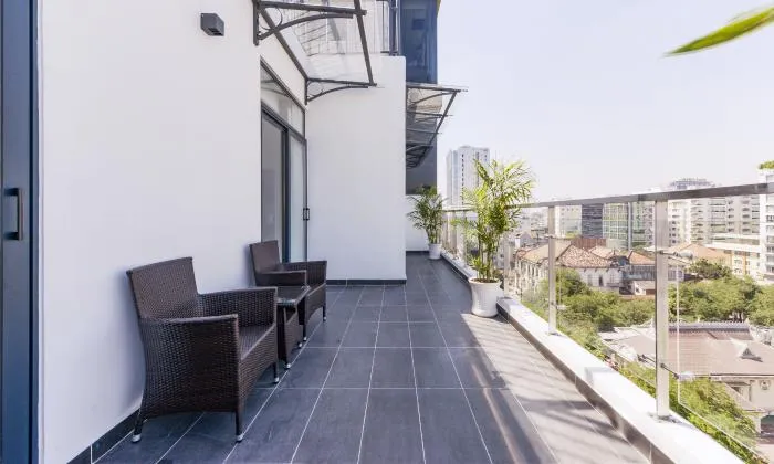 Spacious One Bedroom Apartment For Rent in Center District 3 Ho Chi Minh City 70sqm 1,500 USD/month