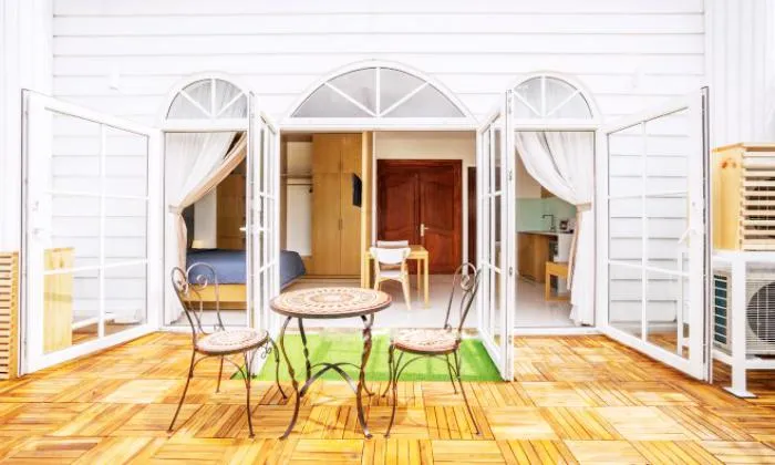 Nice Garden One Bedroom Serviced Apartment For Lease in District 3 Ho Chi Minh City 82sqm 850 USD/month