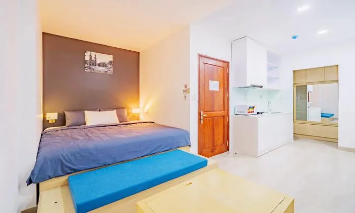 Cute Studio Serviced Apartment in Vuon Chuoi St District 3 HCM City 30sqm 500 USD/month