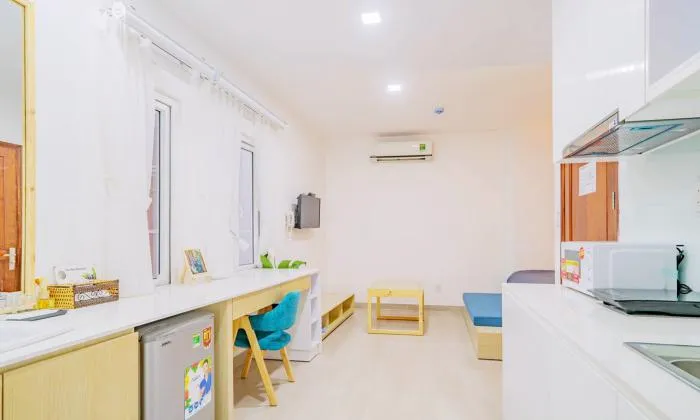 Cute Studio Serviced Apartment in Vuon Chuoi St District 3 HCM City 30sqm 500 USD/month