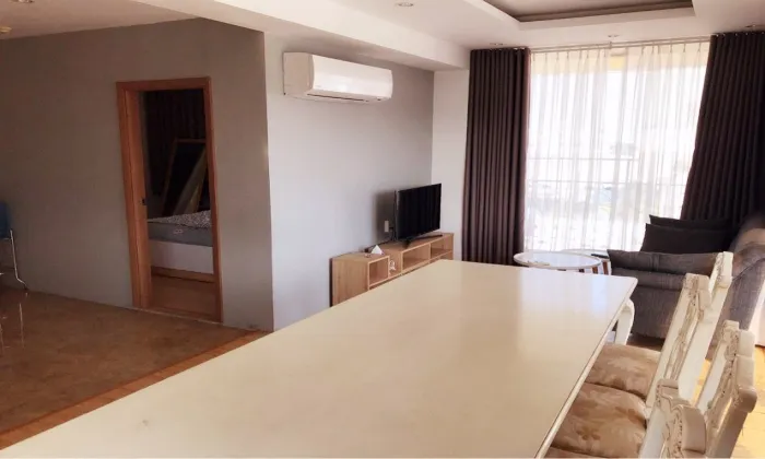 Two Balconies One Bedroom Apartment For Rent District 3 HCM 60sqm 700 USD/month